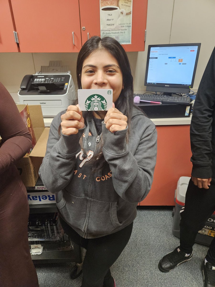 Congratulations to today's #AttendanceAwarenessMonth recognition winners! It pays to come to school. <a href="/AliefAttendance/">AliefISD_AttendanceTeam</a> #WeAreAlief #AttendanceMatters #VamosSOARLINC