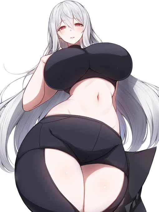 [commission]ピクシブリクエストで描いたスカジ 