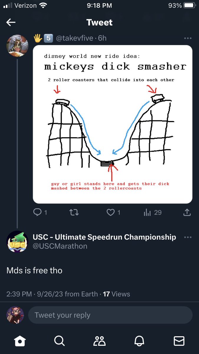 WokeFutanari's tweet photo. @USCMarathon ur cancelled https://t.co/kADSBB50RE