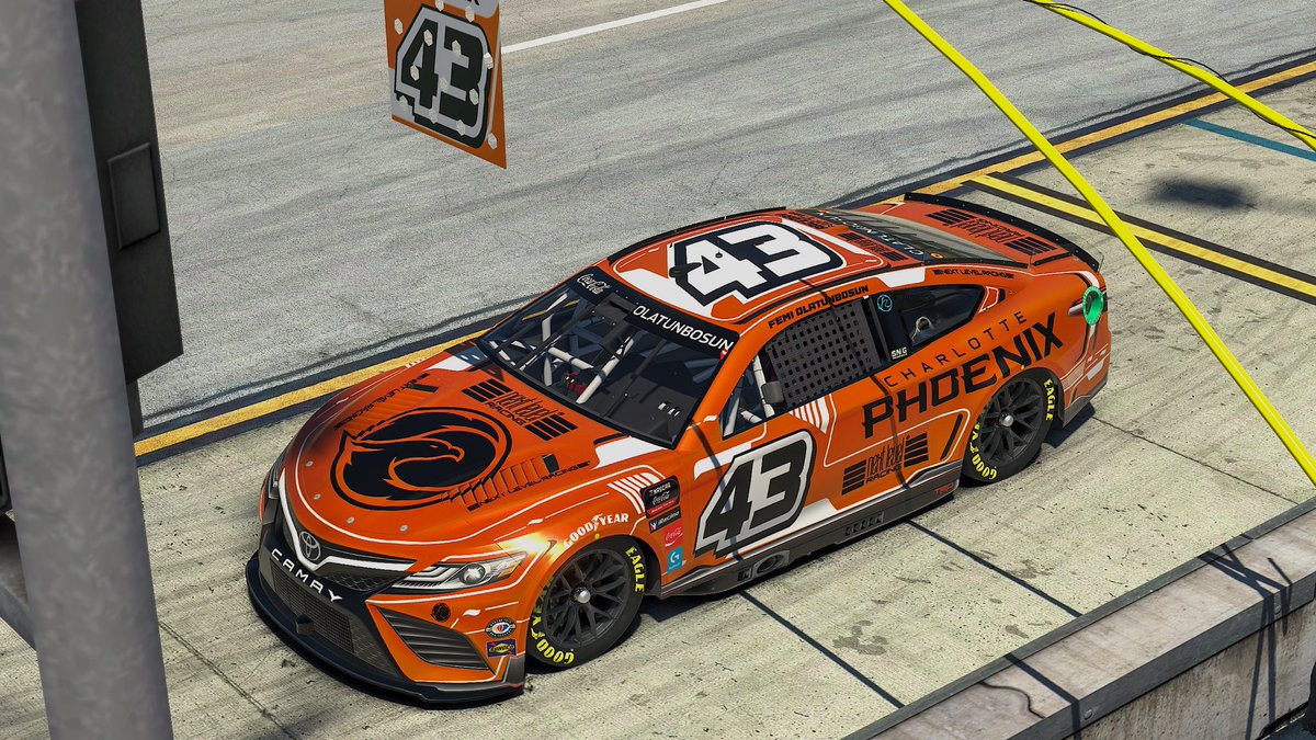 🏁CHECKERED FLAG🏁 Fantastic race tonight by our guys! Double top-10’s to end the season, here’s where the finished👇 @BowlinGraham: P4 @FemiOlat_: P6 #eNASCAR | #FromTheAshes🔥