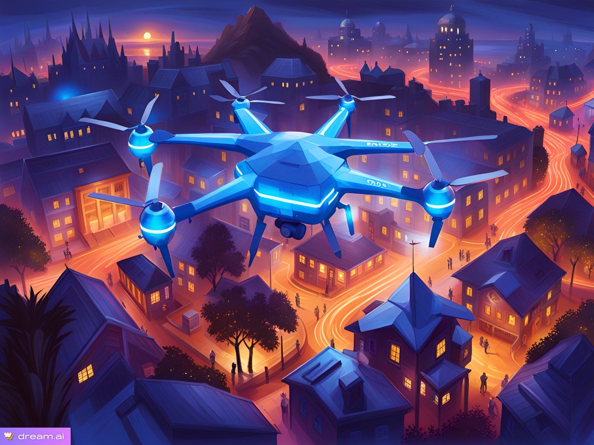 "🚁 Unknown territories lie ahead as law enforcement embraces autonomous drones. 🌐 The future is uncertain, with new technology reshaping the boundaries of safety and surveillance. 🤖🔍 #AutonomousDrones #FutureUnknown #ThisFireMedia #TFireMedia" #policetech #tech