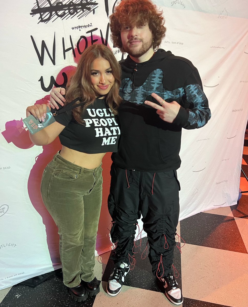 we both relate to my shirt btw