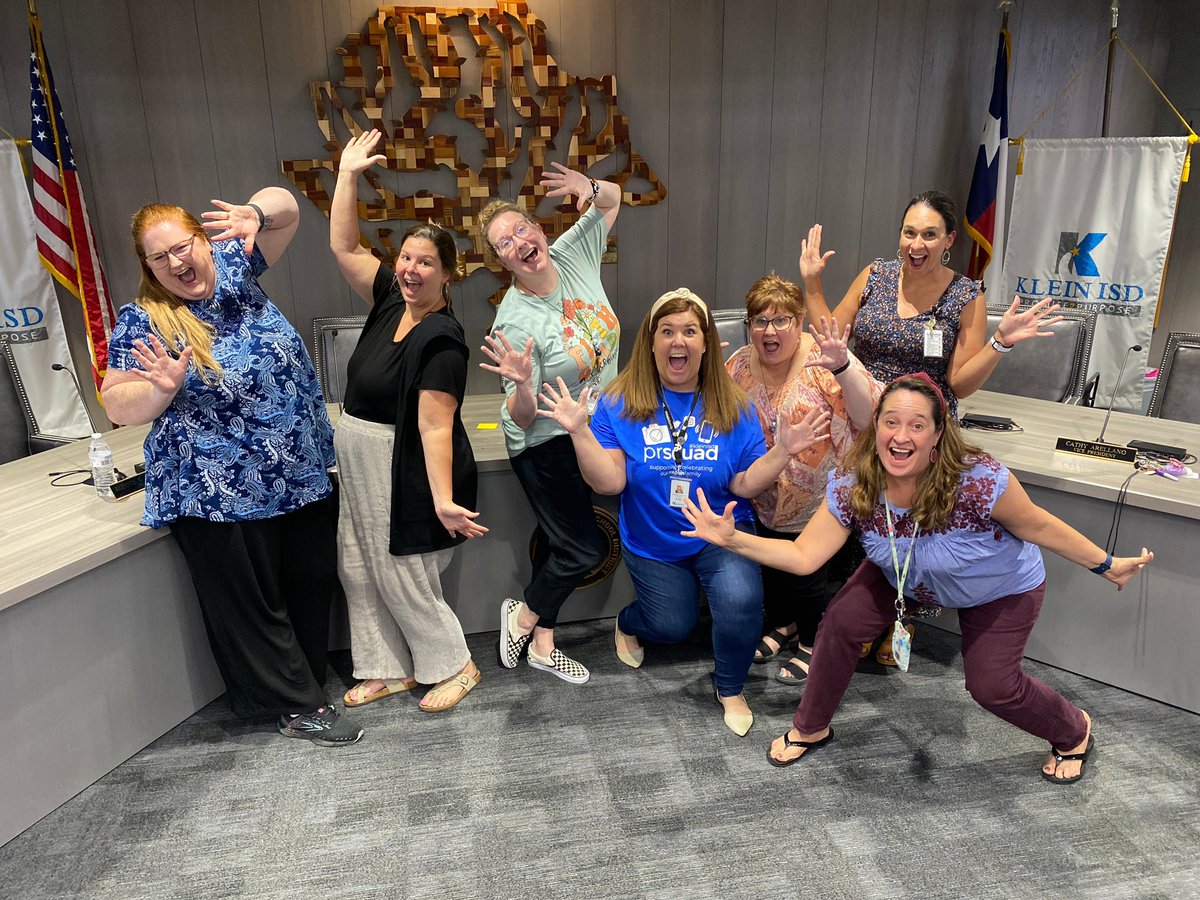KleinISDLindsey's tweet image. This group right here (and the ones who couldn’t make it) are the best group of educators!!! My Klein High Family PRsquad 😍 We had so much fun AND so much spirit today! 🙌🏼 Can’t wait to work with you all this year! 💙💛