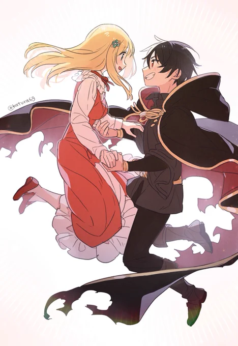 来週のこの時間、アニメでアレンとシャーロットが出会っていると思うと…!わくわく…!#イケナイ教 
