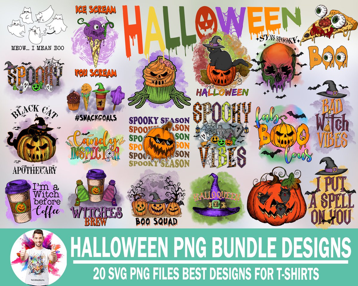 FB_Amira's tweet image. etsy.com/listing/157576…
ULTIMATE HALLOWEEN BUNDLE, 20 Designs, Heather Roberts Art Bundle, Halloween svg, Fall svg, Thanksgiving svg, Cut Files Cricut, Silhouette
#Svgbundle
#allinonebundle
#Heatherrobertsart
#svgforcricut
#svgsforsilhouette
#cricut
#silhouette
#megabundle