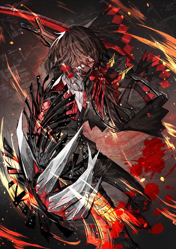 「CODEVEIN」|村カルキ/商業画集＆個展＆新作技法書発売👹🌙🍙🎋🍘🍵のイラスト