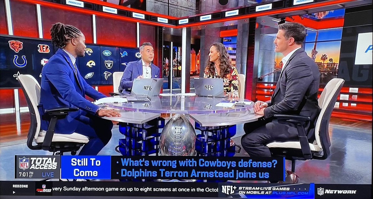 AAJAsports's tweet photo. Great as usual to watch @Mike_Yam and the #NFLTotalAccess crew on @nflnetwork! 👏👏 https://t.co/eRO0QSKmv9