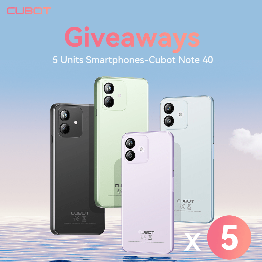 Introducing Cubot's upcoming Affordable Smartphone#Note40,Five lucky fans will have the chance to win this amazing smartphone.
⏰World Premiere from October 16th-20th
📲Add to cart to be notified : s.click.aliexpress.com/e/_oosjS0N
🎁Join#Cubot #Note40 Giveaway: bit.ly/3ETnGjC
