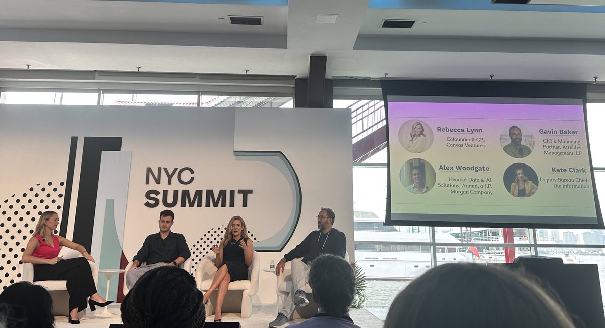 _shashishankar's tweet image. Crazy, busy, amazing September. Will share highlights in these final few days of the month.
One great one: hanging w some of my favorite investors and chatting w some brilliant folks @ the nyc summit.
Biggest takeaway: never been a better time to build.