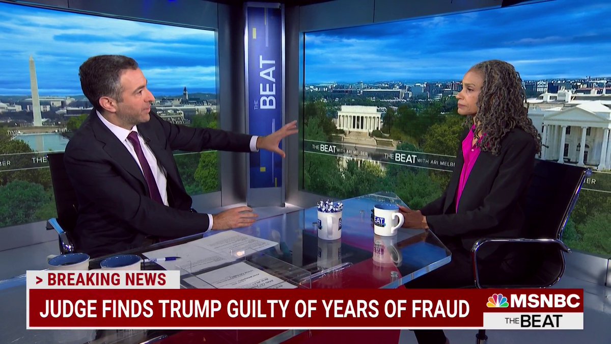 “The evidence that Letitia James and her team collected was so strong that a judge said there’s nothing for a jury to decide here.” @mayawiley on the new fraud ruling rocking The Trump Organization.