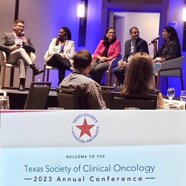 Such a pleasure to help kickoff the Texas Society of Clinical Oncology’s 2023 Annual Meeting - @IshwariaMD @IamStephanieBB @SarahCannonDocs @ACCCBuzz @OSSatACCC #Cancer #CancerCare #ClinicalTrials #ClinicianWellbeing #HealthCare #OncoDaily #Oncology oncodaily.com/11748.html