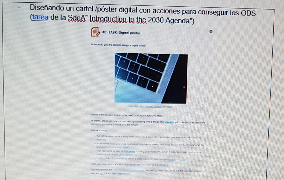 PIEDADISABELgr's tweet photo. Este curso trabajamos en 2Eso interdisciplinarmente con las #SdeA del @proyectoEDIA colabora dep de inglés con música, EF, dibujo y ed. plástica https://t.co/DaJ8kd2N9q