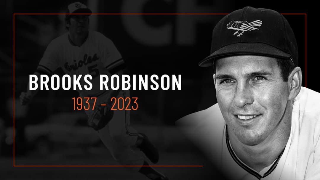 This hurts so much. 

Goodbye, Brooks Robinson

Goodbye, Mr. Oriole 

#BrooksRobinson
#Orioles
#MrOriole