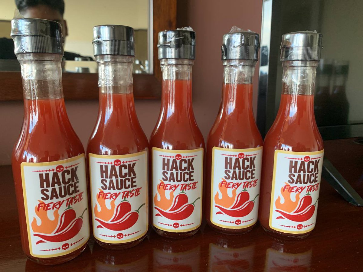 rootconorg's tweet photo. The Hack Sauce is here! Find it! #rootcon17 https://t.co/7ywsOyuR0v