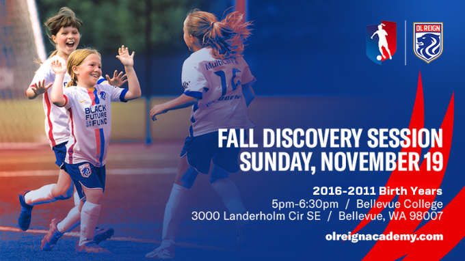 🗣️Young footballers in Seattle, Bellevue and beyond- Join @OLReignAcademy for our Fall Discovery Session! Each session is an opportunity for players to showcase their talents and work with OL Reign Academy technical staff. Register➡️ bit.ly/OLRAcad-DiscSe… #BoldTogether