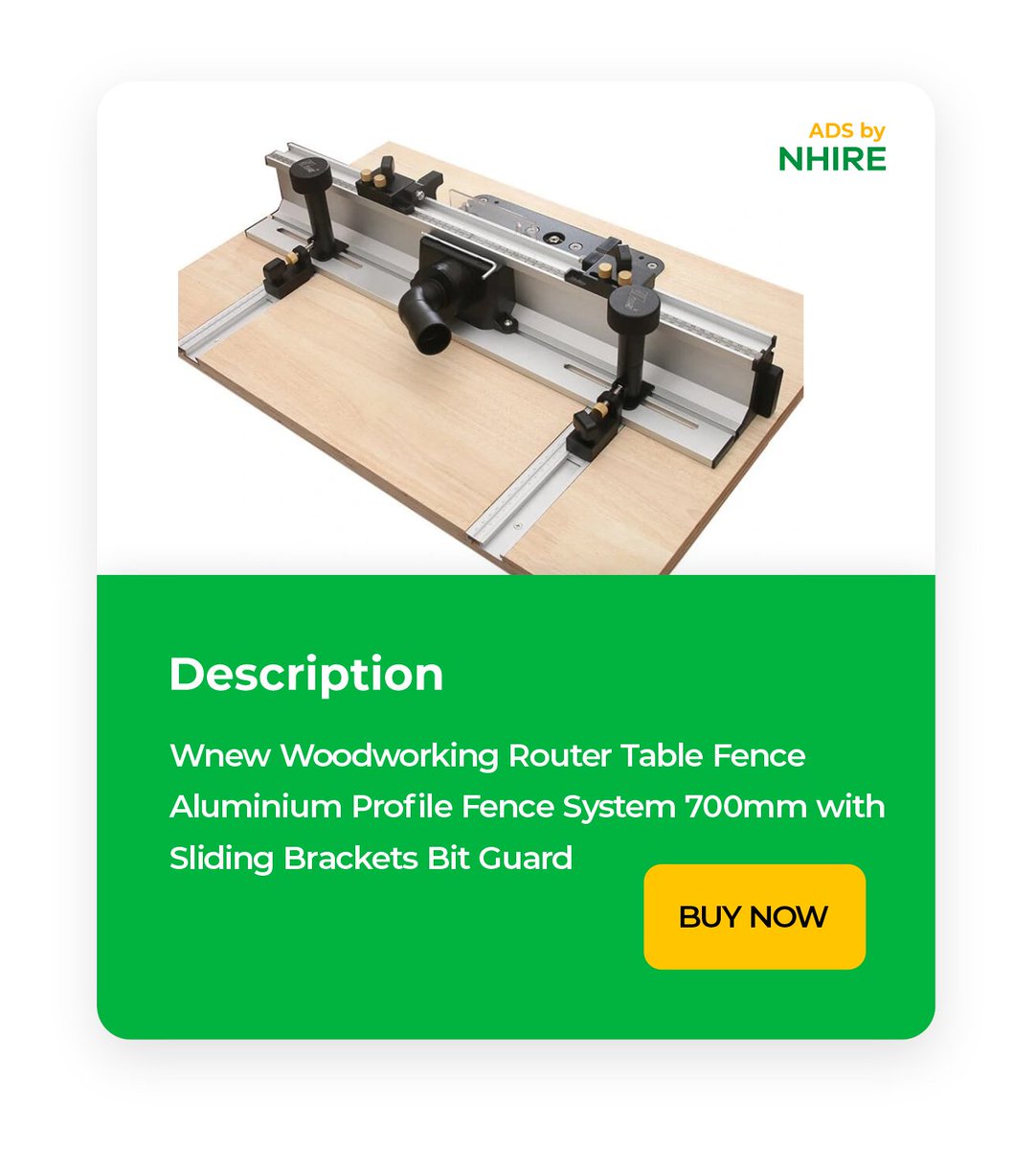 globialife's tweet photo. Wnew Woodworking Router Table Fence Aluminium Profile Fence System 700mm with Sliding Brackets Bit Guard

https://t.co/wxbbl3NDzZ https://t.co/qqvU2bxGk5