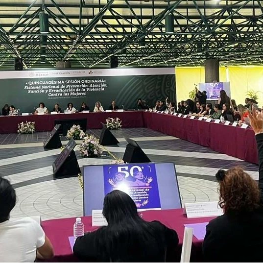 SemujerGro's tweet photo. La Secretaria de la Mujer Violeta Pino Girón, asiste a la “Quincuagésima sesión ordinaria”, del Sistema Nacional de Prevención, Atención, Sanción y Erradicación de la Violencia Contra las Mujeres #SNPASEVM, en la Ciudad de México.
@SemujerGro
#TransformandoGuerrero https://t.co/SFypuFzi70