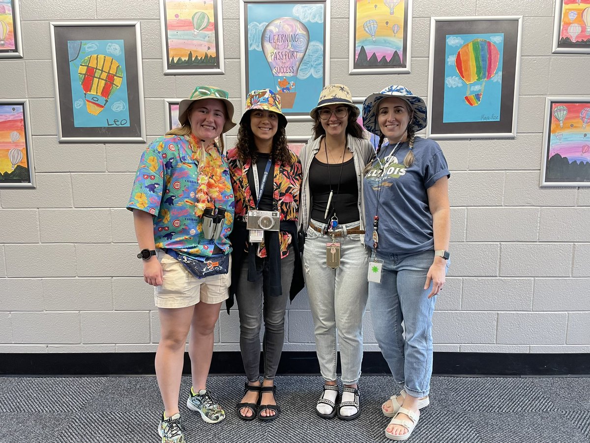 FAST team has buckets (hats) of love for the tourist theme! #SpiritWeek
🌺 Aloha 🌺
