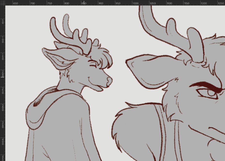 HeySquilo's tweet photo. WIP Commission of the day 🦌 https://t.co/F85gbezoKu