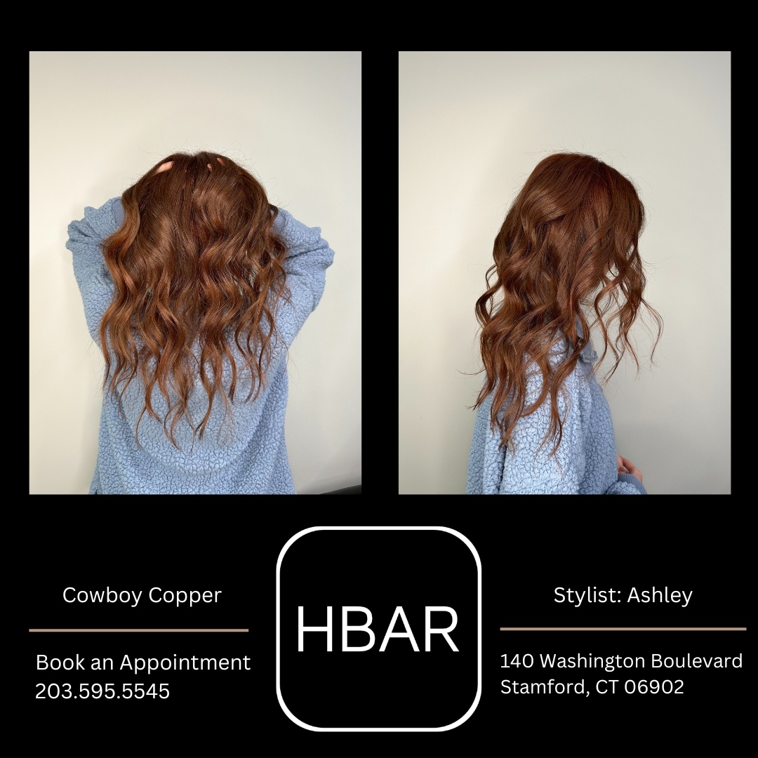 Transformation Tuesday doesn't just happen... Check out Cowboy Copper! Transform your hair, transform your life.

Stylist: Ashley

#heystamford #stamforddowntown #hairstyles #hbar #hbarsalon #harborpoint #haircolor #transformationtuesday  #oribeobsessed #goldwell