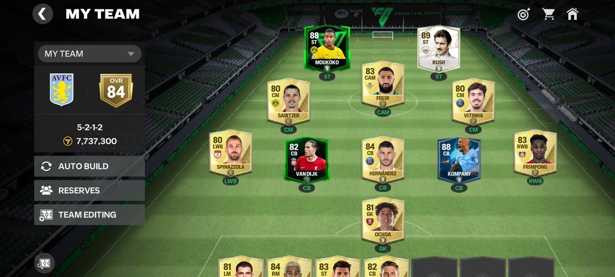 ant1f1's tweet photo. Is this a good starter team ?( I only got the 88 green dude for free ) I won't pay to win , keep yall updated with my team . https://t.co/L4sYr8Q4PY