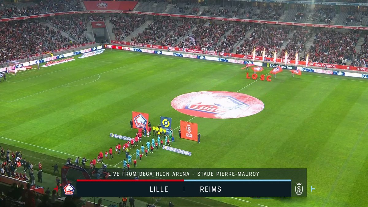 Full Match: Lille vs Reims