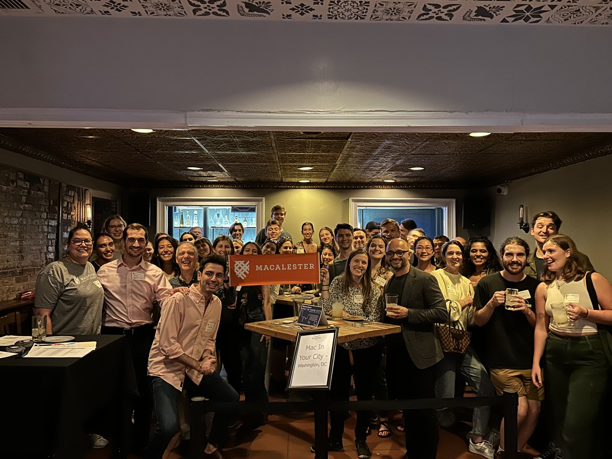 Macalester College tweet media