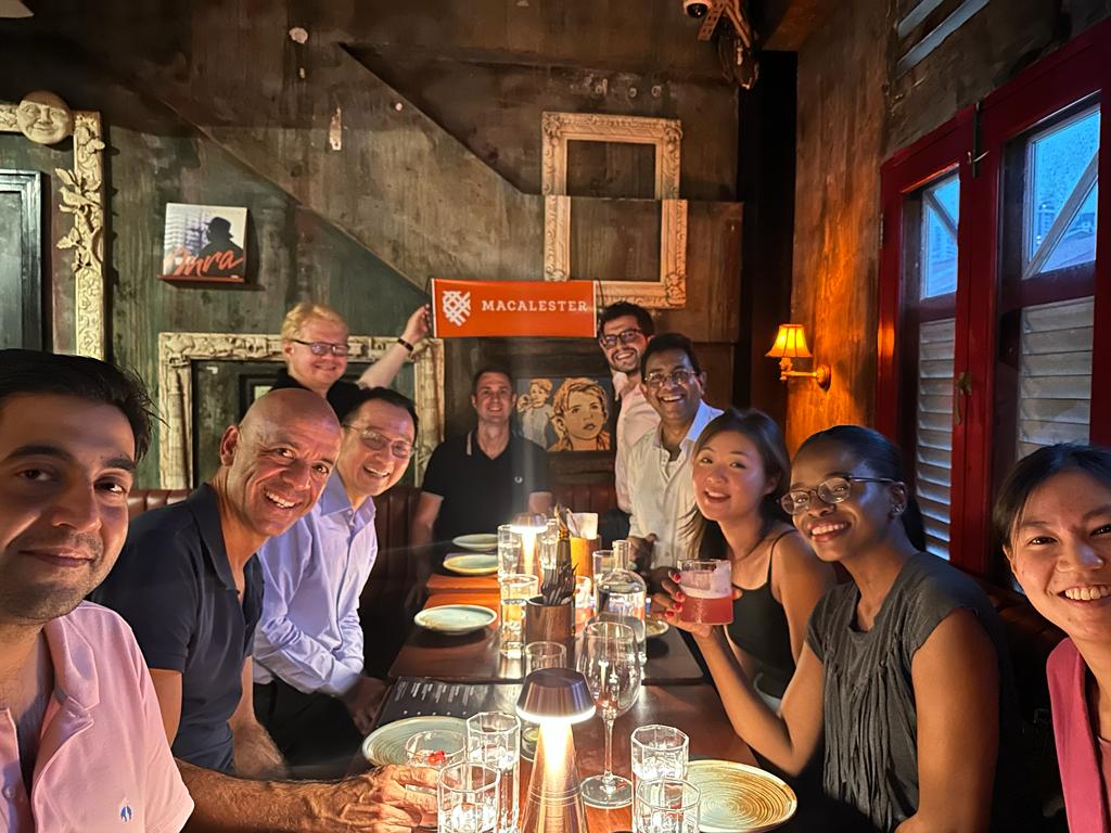 Macalester College tweet media