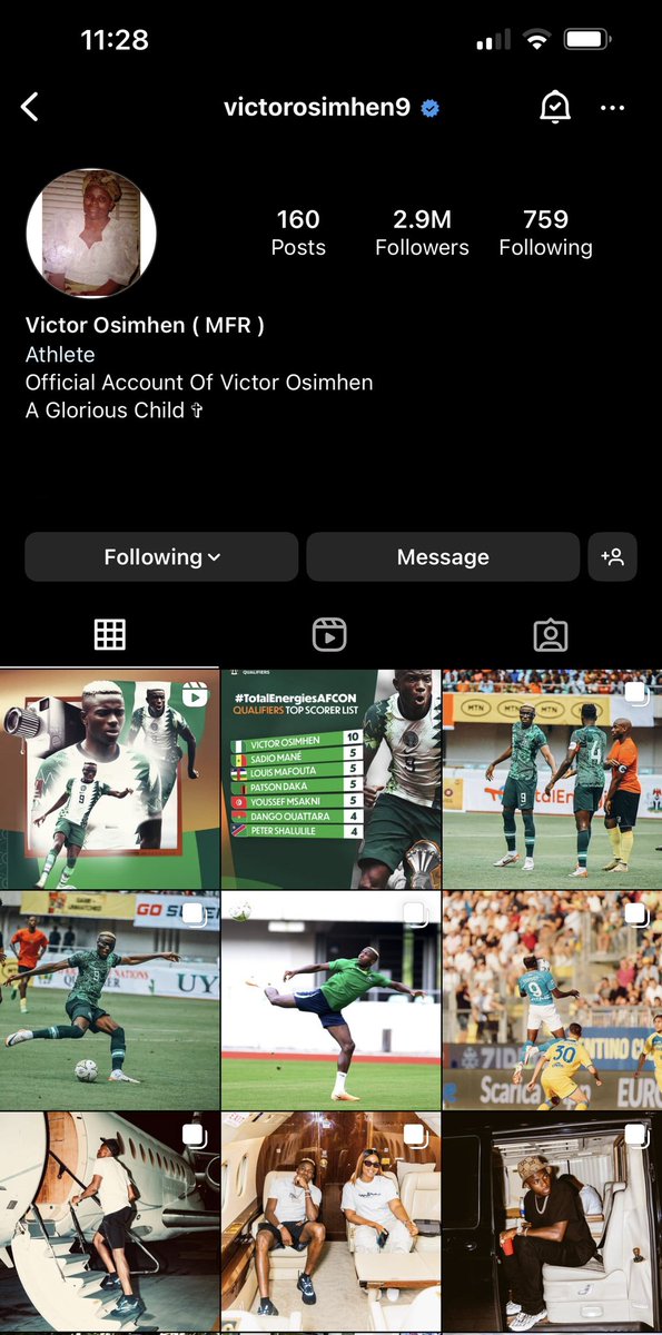 JUST IN: 🚨 Victor Osimhen has removed everything Napoli from his instagram account.