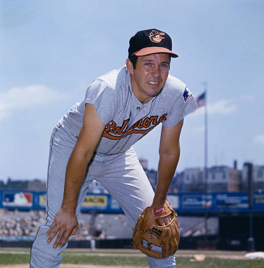 RIP Brooks Robinson, 86. The Human Vacuum Cleaner helped the @Orioles to 2 WS titles & 4 pennants; was named 1964 AL MVP & won 18 Gold Gloves. Read about his career & legacy @sabr BioProject sabr.org/bioproj/person…