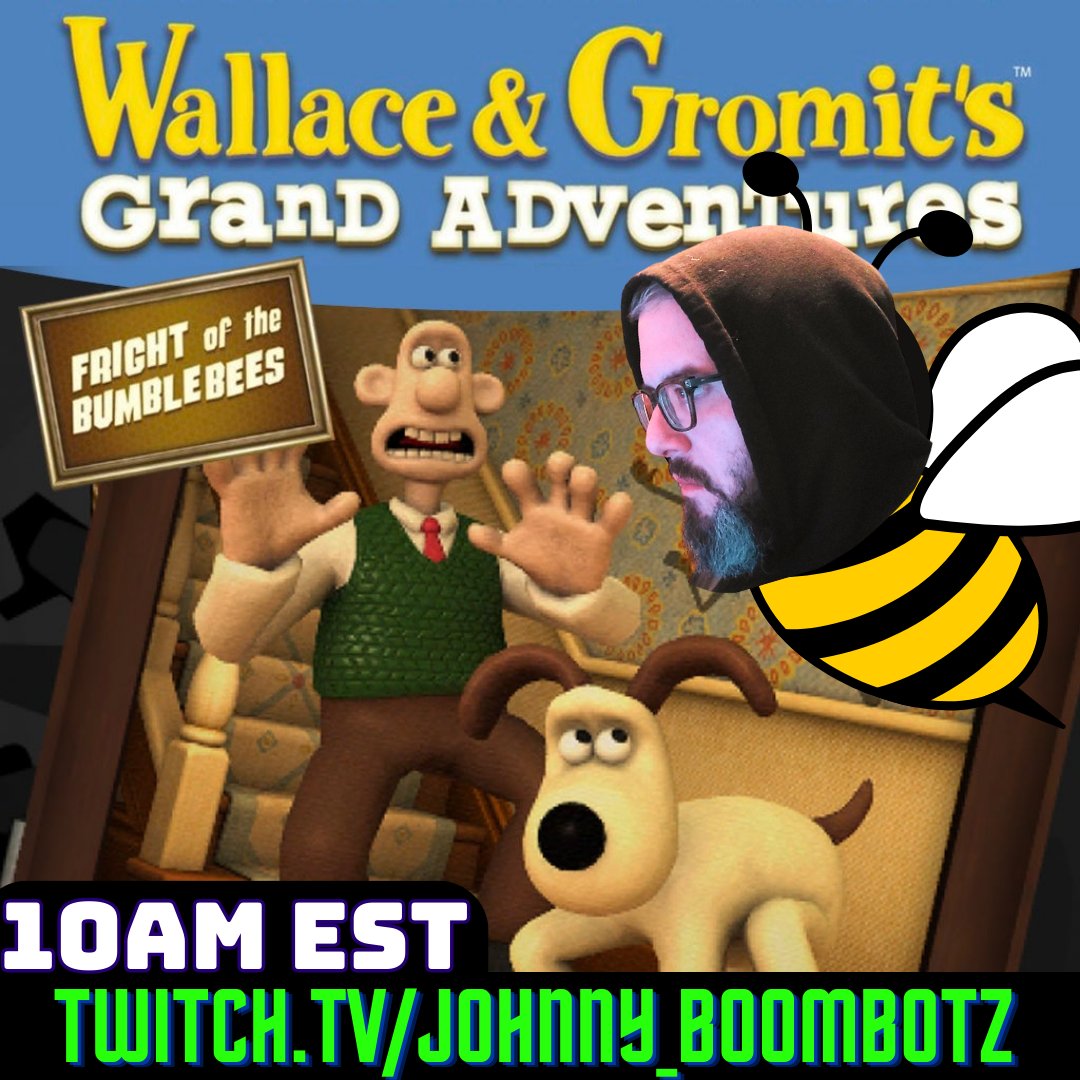 After playing The Expanse... I have such an itch for another @telltalegames Game that I took their recommendation and tomorrow morning (Wednesday) we will be trying Wallace & Gromit!  loved this show as a kid!! 
twitch.tv/johnny_boombotz   #telltalegames #twitch #wallacegromit