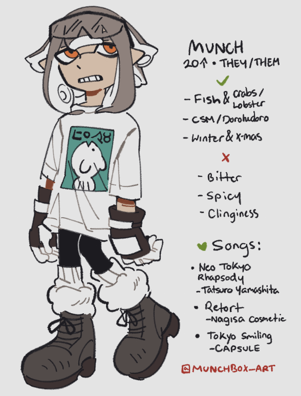 Updated my sona, hopefully for the last time because I do like this one
#splatoon 