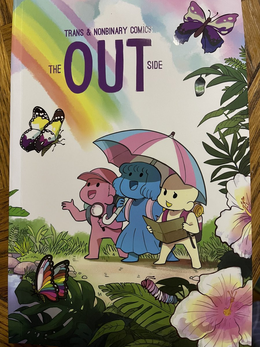 historycomics's tweet photo. This book needs to be in every school, counselor office, and library. An amazing  and inspiring look at a rainbow of truths. A book that will literally save lives, open hearts, and educate in the most loving of ways. Bravo @thek40 @upandoutcomic @AndrewsMcMeel https://t.co/UgYlig3rOE
