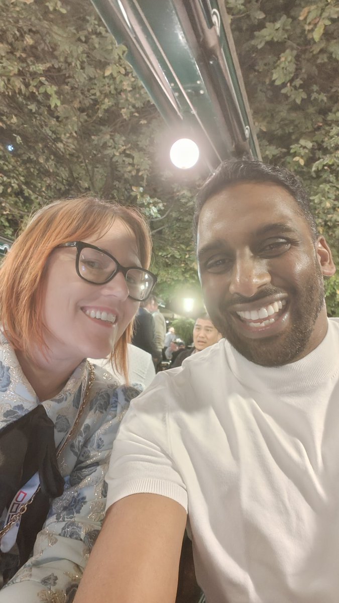 Great to be in the same place with <a href="/CarlyTPA/">Carly Straughan (She/Her)</a>. Been so long.