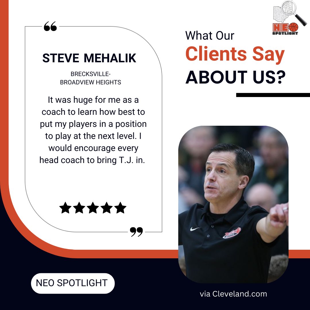 NEO_Spotlight's tweet photo. Ohio HS Coaches:

How can you aid your student-athletes in the recruiting process? Come learn the importance of the new June live period(s) and the impact they can have.

Click here to register:
https://t.co/XhhvrSHrGJ

Coach Mekalik had this to say 👇🏽 https://t.co/t7Lw5Hsk5x
