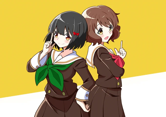 くみかなこの2人バディが大好きです。#響けユーフォニアム 