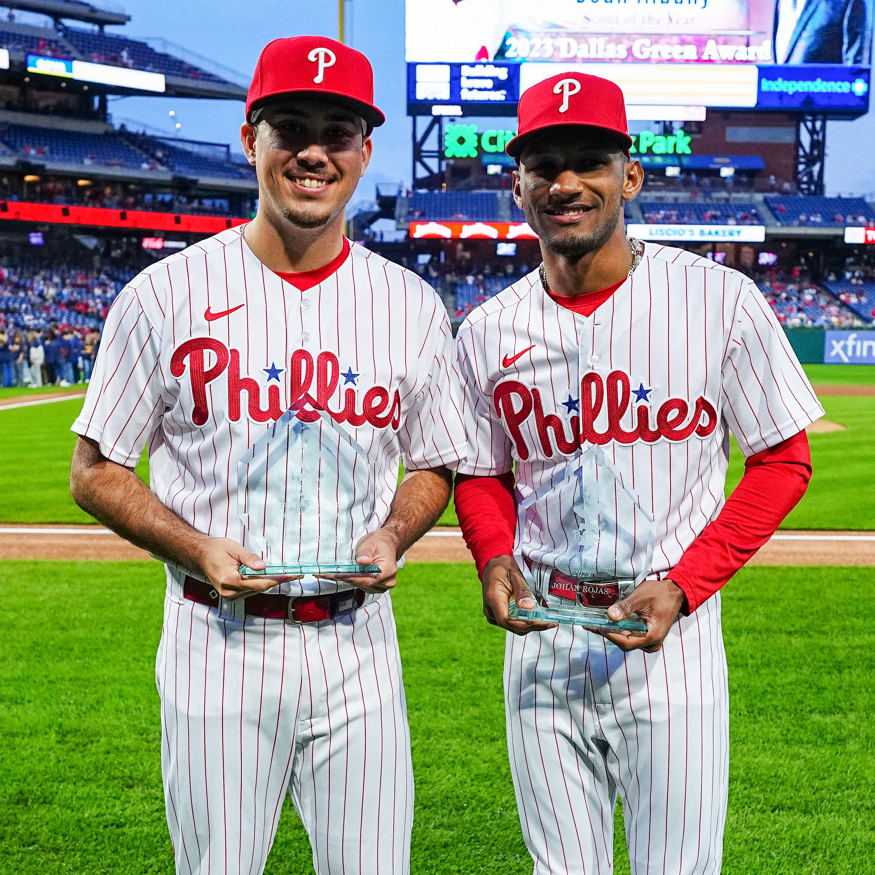 Philadelphia Phillies on X: From the minors to the majors. SO proud of  these two 👏 Your 2023 Paul Owens Award winners!!   / X