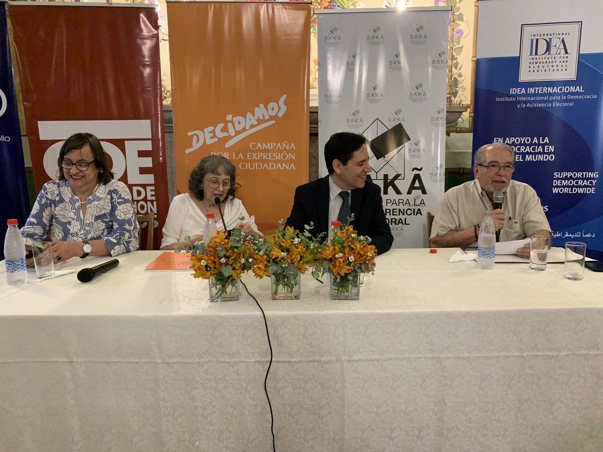 decidamospy's tweet image. 🔊HOY 
Lanzamiento del libro: Observación electoral ciudadana nacional Sakã 2023 🇵🇾