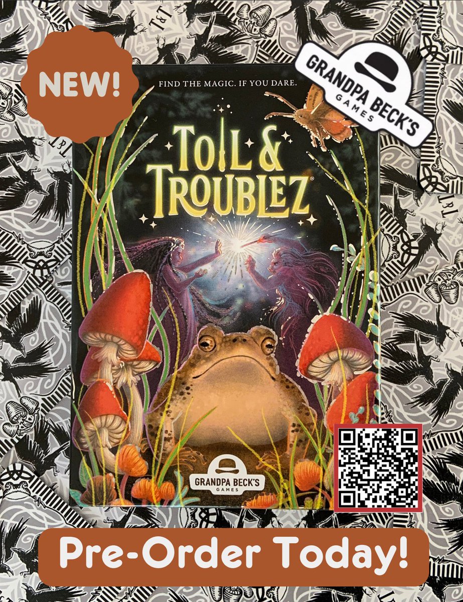 RBToyStore's tweet photo. Ribbit ribbit. 

#grandpabecksgames #toilandtroublez #cardgames #frog #magic  #theredballoon https://t.co/LT6zdDQ75n