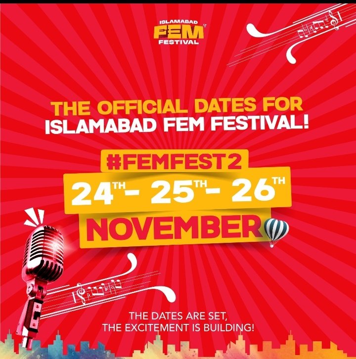 http_baltii's tweet photo. The Official Dates for ISLAMABAD FEM FESTIVAL is Finalized π«
Inshallah My Brother @Mr__wafaa will perform in #femfest2 β€οΈ
Need your Support πͺπ https://t.co/200EeMglCa