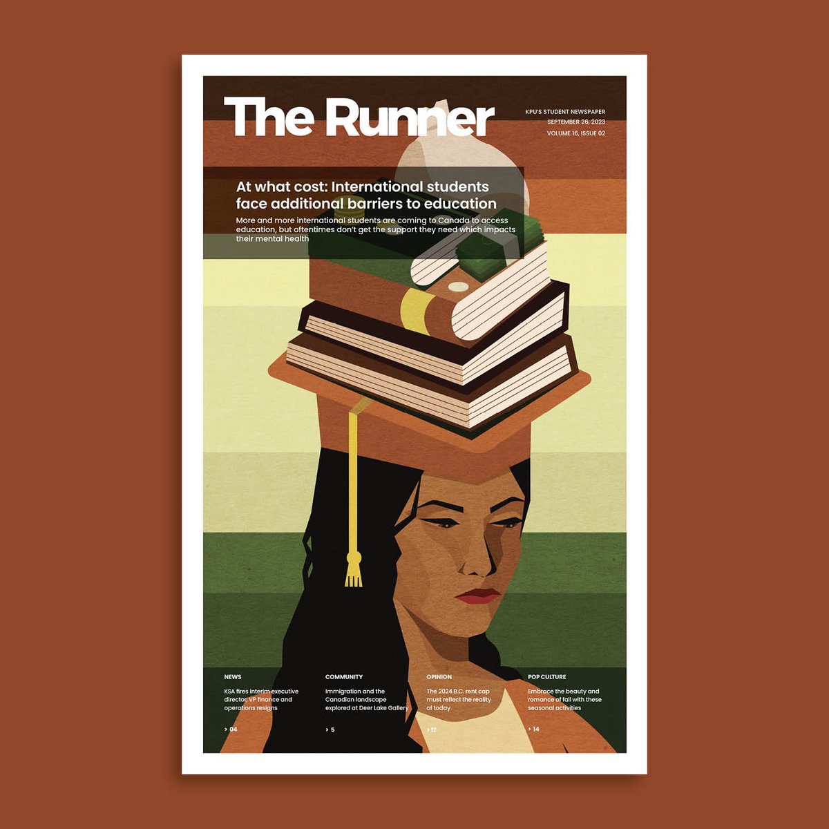Runnermag's tweet photo. Our new issue is out! Tap the link below to check it out, or get your copy at any #KPU campus!

#KwantlenU #studentpaper #newissue #runnermag
https://t.co/TDTbfsoalR https://t.co/EiFj0DUCEW