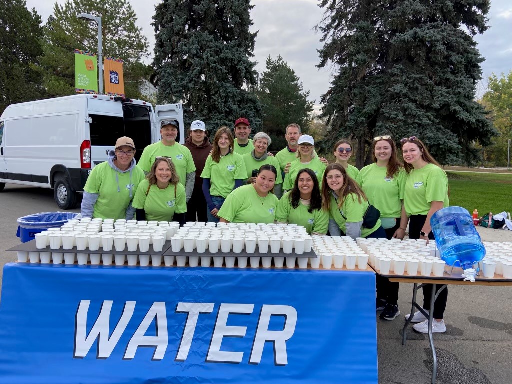 camecocommunity's tweet photo. #Cameco Step Up for Mental Health wouldn't be possible without the tireless efforts of our volunteers! Over three days at the expo and race day, approximately 150 volunteers and our sponsors' support made this event possible. We cannot say thank you enough! #stepupsk https://t.co/qrNBeoOhDF