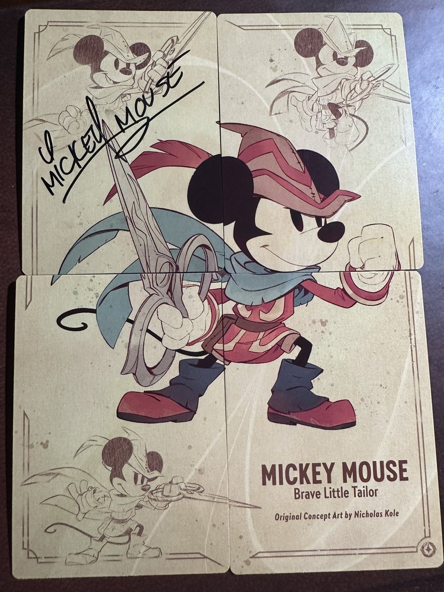 IllumineersofMK's tweet photo. 🚨🚨GIVEAWAY🚨🚨

It’s my birthday and I want to give you gifts!

3 different entries for 3 different prizes
-Tag someone below for the signed Rapunzel
-Retweet for the Derpy Pooh Lorcanos playmat
-Like for the BLT puzzle piece signed by Mickey

Must follow to enter

#Lorcana https://t.co/dB5q6Sbhkt
