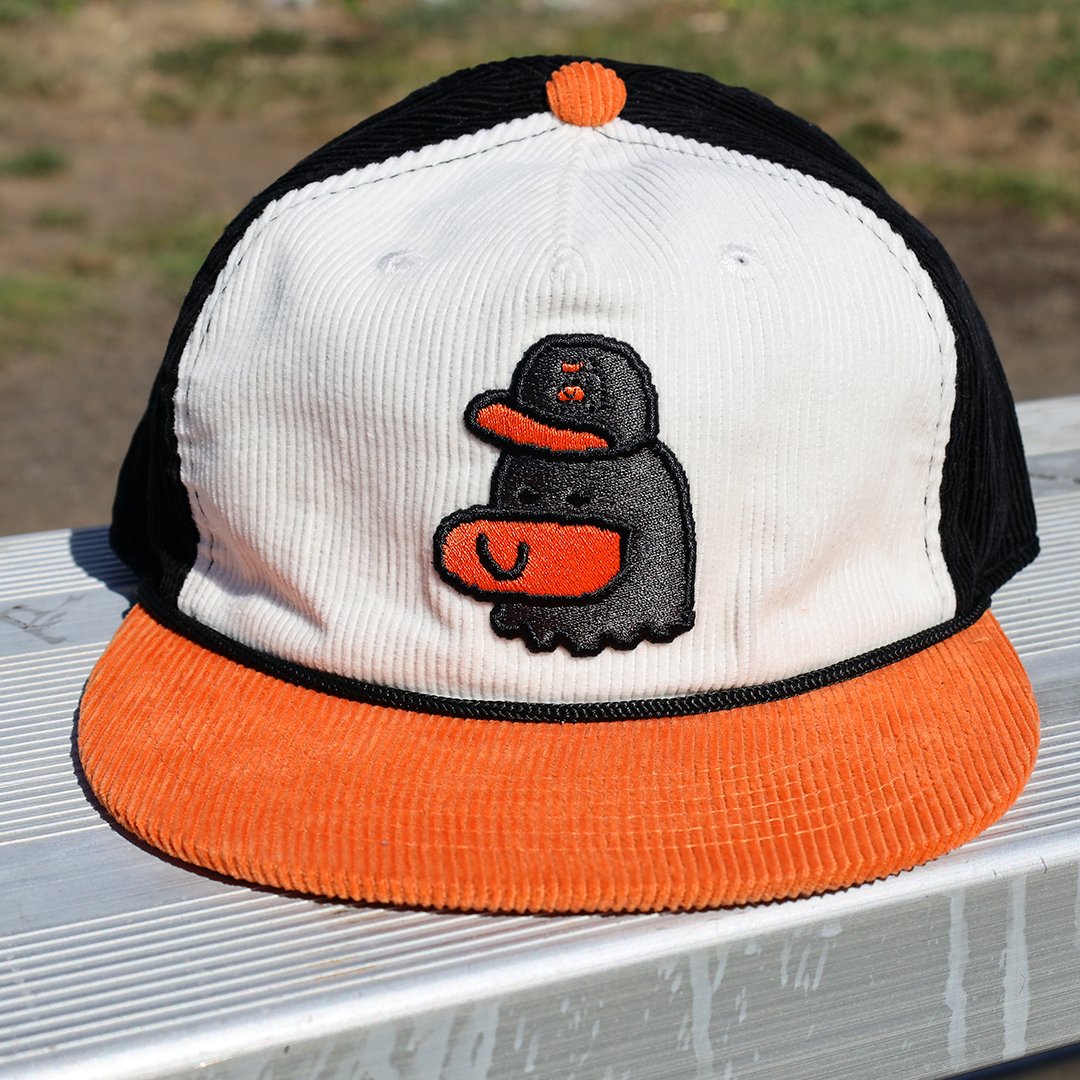 corduroy material as soft as a bird’s feather.

only 100 of these baltimore inspired caps made!