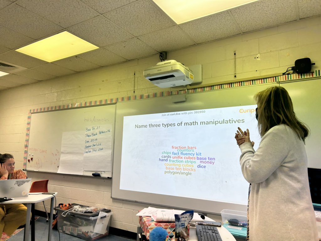 ErinYunker's tweet photo. Our 2nd and 3rd grade teachers are super excited after their Math Manipulatives professional learning session with @Pwaegerle. Every 2nd and 3rd grade student will have access! Amazing! Thank you @KelGreening and @SPS_Mathematics! #SPSCreatesAchievers #IMPACT2Win @EFES_Proud https://t.co/YA1ZSZDyHH