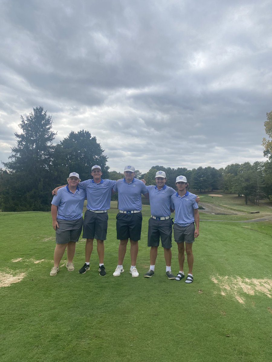 whsgolf's tweet photo. So proud of these young men. They have battled all year and just continued working to get better.
Today they punched their ticket to the district tournament with a runner up finish at sectionals. Great job men!

https://t.co/G87ClTqKmy https://t.co/veVjSUUduL