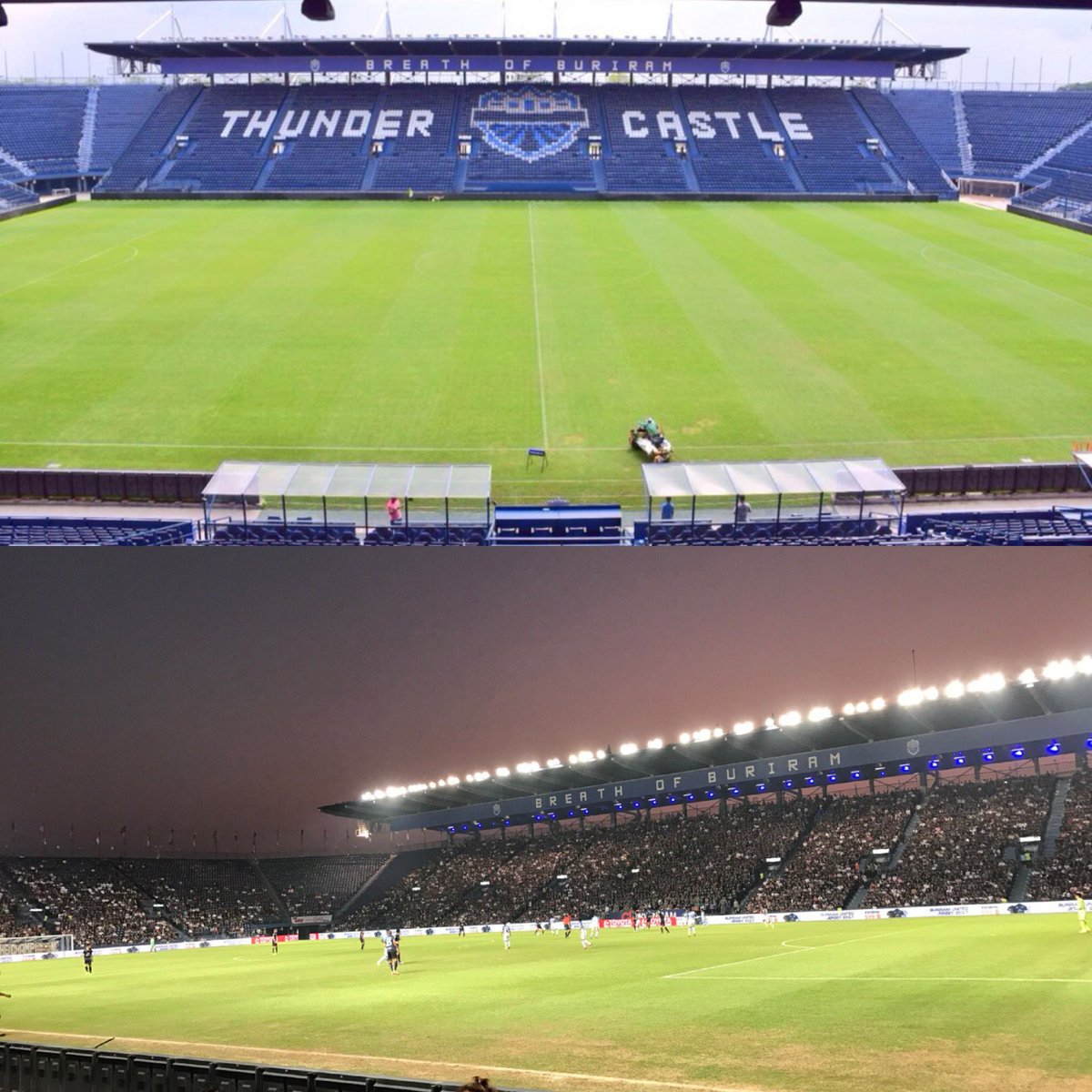 stadiumscorner's tweet photo. ملعب نادي Buriram United F.C التايلندي
تم بناء الملعب في 256يوم فقط(دخل موسوعة غينيس)
لأسرة ملعب بالعالم يتم بناءه بهذه المدة🔥🔥👍🏼
سعة الملعب32.600مشجع بتكلفة 15مليون دولار
إسم الملعب Chang Arena Stadium https://t.co/gLVXhi4s7A