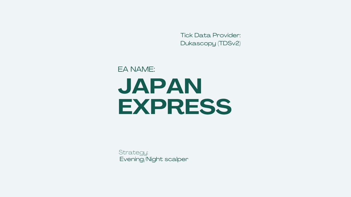 EA_ForexLAB's tweet photo. Many free advisors for Forex in our telegram https://t.co/lQ25iUS17l

🤖 EA name: Japan Express
📦 Version: 1.0
💻 Platform: MT4
⏰ Timeframe: M5
🌍 Currency pairs: USDJPY

Download 👇 
https://t.co/ejeEH0gSi0
________________________
#mt4  #forex #forextrader  #trading #форекс https://t.co/jJZGiRjpO1