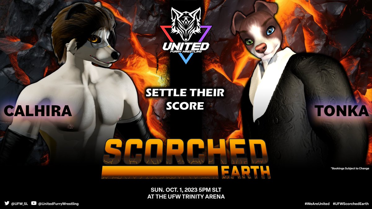 Alright UFW Nation, it's time to announce some Scored Earth matches! First the rivalry between Alex Calhira and Tonka has come to head! These two are going to slug it out hard on Sunday night!