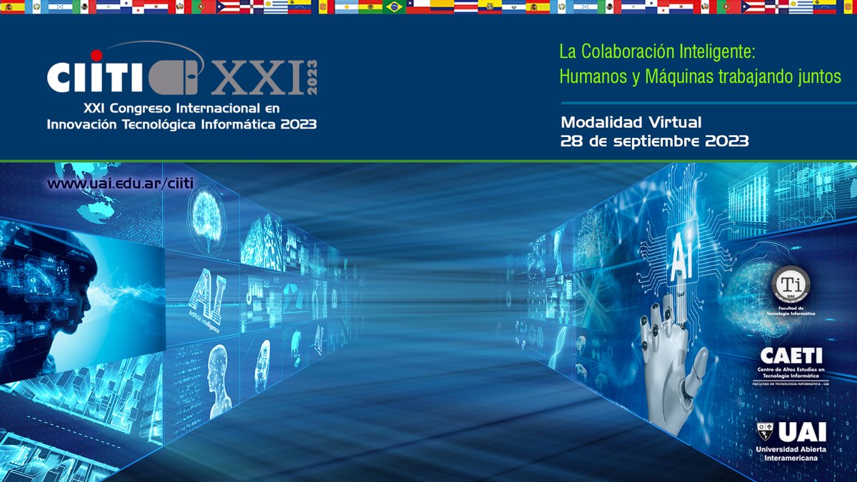 Felicitaciones a Jessi Perralta, alumna y tesista que colabora en el proyecto LINCIEVIS conjunto de la Sociedad Científica Argentina y CETI UAI, por ser finalista del concurso CIITI de trabajos estudiantiles representando el proyecto. Mucha suerte para la final del 28!!!
